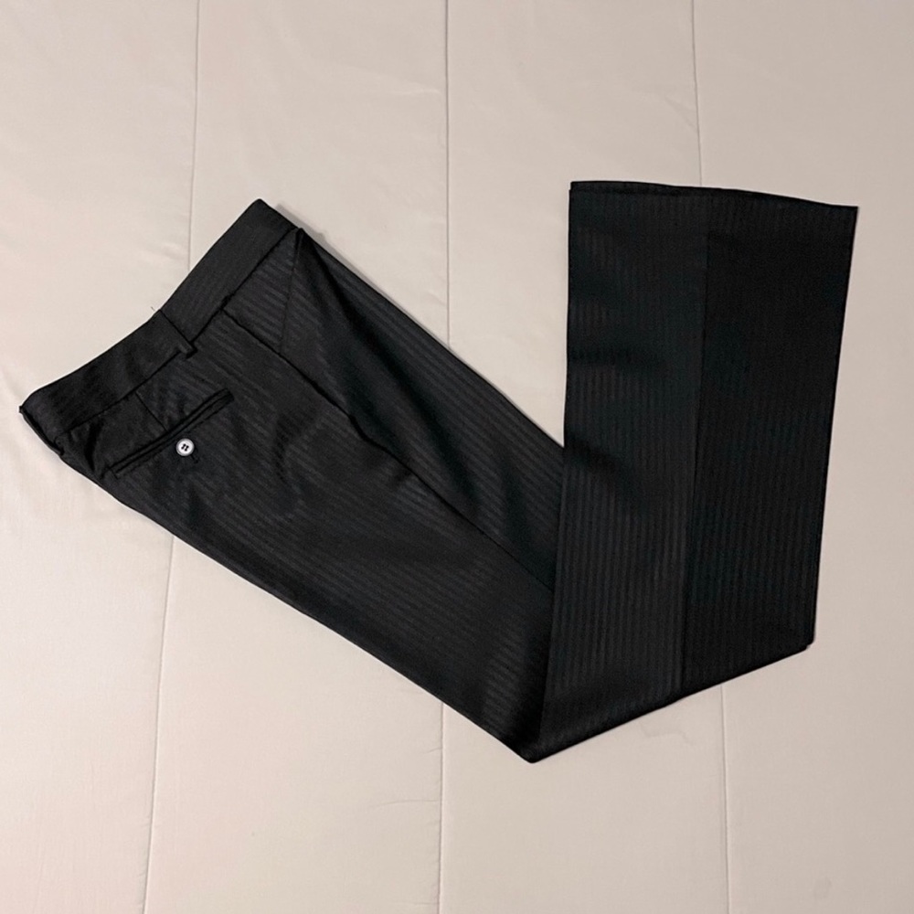 THEORY Wool Black Pant